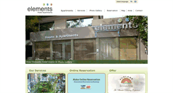 Desktop Screenshot of elementshotel.gr